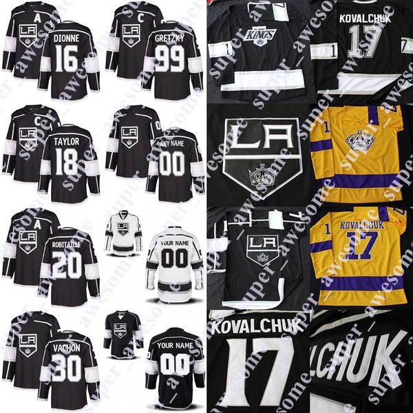 CUSTOM Los Angeles Kings Jersey 4 Rob Blake 16 Marcel Dionne 18 Dave Taylor 20 Luc Robitaille 30 Rogie Vachon 99 Wayne Gretzky
CUSTOM Los Angeles Kings Jersey 4 Rob Blake 16 Marcel Dionne 18 Dave Taylor 20 Luc Robitaille 30 Rogie Vachon 99 Wayne Gretzky