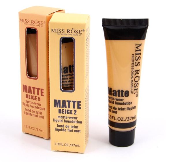 

бесплатная доставка новейшие горячие макияж MISS ROSE Жидкий тональный крем для лица