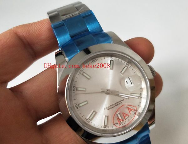 fashion elling wristwatches datejust 126300 41mm white dial stainless steel asia 2813 movement automatic watch mens watches, Slivery;brown
fashion elling wristwatches datejust 126300 41mm white dial stainless steel asia 2813 movement automatic watch mens watches, Slivery;brown