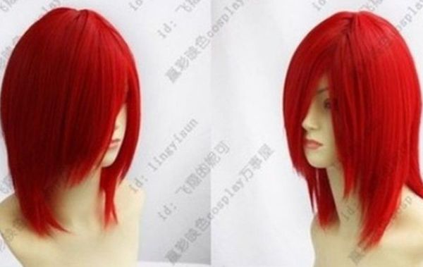 2018 sell fashion short red cosplay party wig>>>>new fashion picture wig, Black