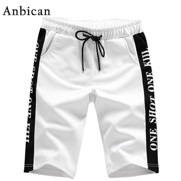 anbican brand 2018 summer white casual men's shorts with pockets fashion short men letter joggers slim shorts male plus size 416, White;black
anbican brand 2018 summer white casual men's shorts with pockets fashion short men letter joggers slim shorts male plus size 416, White;black