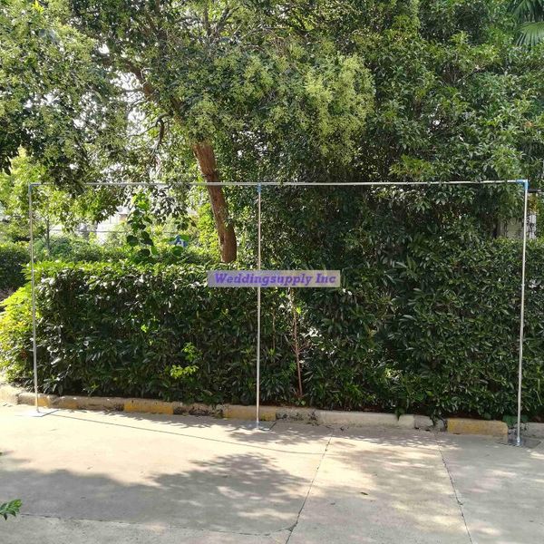 10ft High by 20ft Wide 3X6m Wedding Backdrop Stand Curtain Pipe Curtain Rod Stand Curtain For Wedding Decotation
10ft High by 20ft Wide 3X6m Wedding Backdrop Stand Curtain Pipe Curtain Rod Stand Curtain For Wedding Decotation
