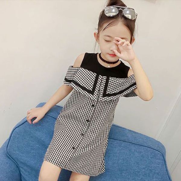 toddler kids baby girls clothes plaid cold shoulder short sleeve princess dress party clothes sundress, Red;yellow
toddler kids baby girls clothes plaid cold shoulder short sleeve princess dress party clothes sundress, Red;yellow