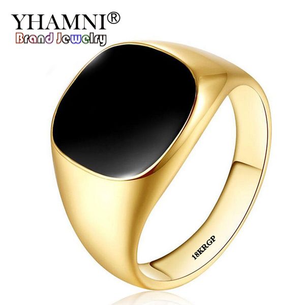YHAMNI Luxury Original Black Gem Stone Gold Color Fashion Wedding Rings For Men Jewelry Gift Ring Size 7-12 GR0378
YHAMNI Luxury Original Black Gem Stone Gold Color Fashion Wedding Rings For Men Jewelry Gift Ring Size 7-12 GR0378