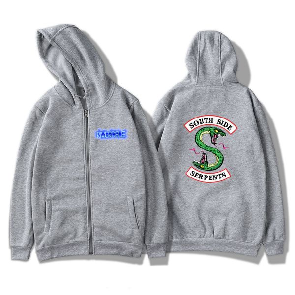 new2018 trendy riverdale high men/women zipper hoodies casual hipster personality brand men zipper sweatshirts snake pattern 4xl, Black
new2018 trendy riverdale high men/women zipper hoodies casual hipster personality brand men zipper sweatshirts snake pattern 4xl, Black