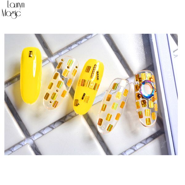 1 pcs laser mini nail glitter sequins set for polish manicure diy shining tips square shape nail art decoration, Silver;gold
1 pcs laser mini nail glitter sequins set for polish manicure diy shining tips square shape nail art decoration, Silver;gold