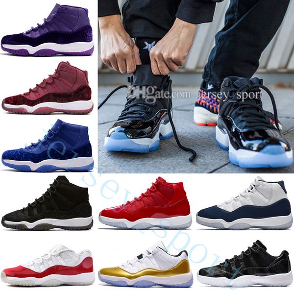 

11 gym red chicago midnight navy win like 82 96 bred basketball shoes 11s space jam 45 mens sports shoes womens trainers sneakers designer