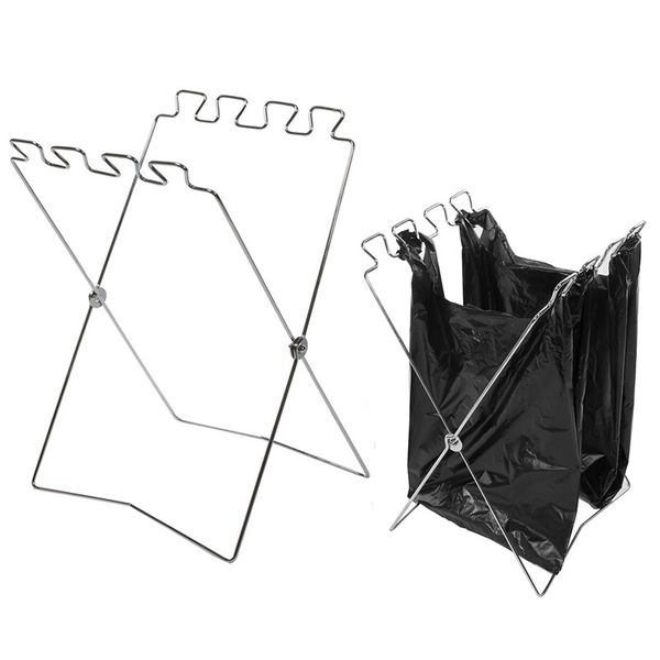 folding garbage bag holder practical stainless steel bags storage rack sturdy anti wear pouch stand easy to carry 18gt b
folding garbage bag holder practical stainless steel bags storage rack sturdy anti wear pouch stand easy to carry 18gt b