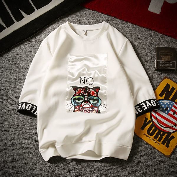 Designer T Shirt Mens T Shirt Mens Top Tees Casual Fashion Shirts for Men Cat Print Crew Neck Cotton Blend Short Sleeve Black White
Designer T Shirt Mens T Shirt Mens Top Tees Casual Fashion Shirts for Men Cat Print Crew Neck Cotton Blend Short Sleeve Black White