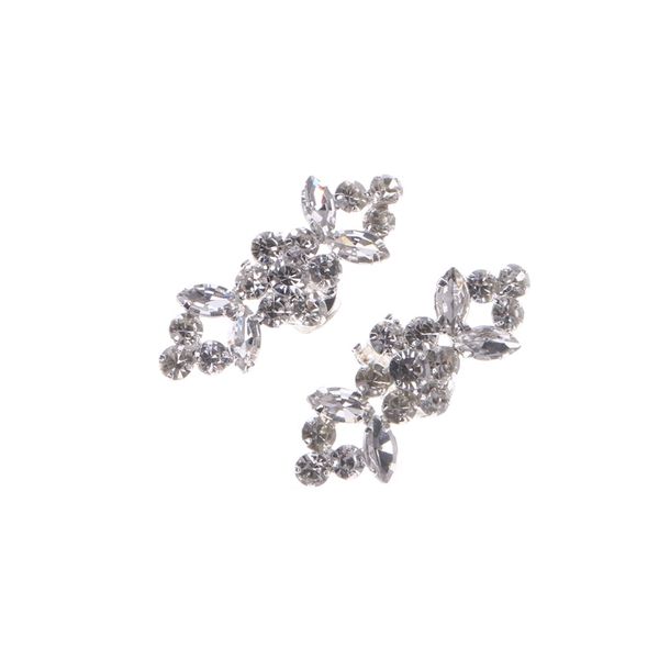 new style shinning zircon white crystal flower 2pcs of 1 pack rhinestone shoes buckle fashion elegant shoe clips for decorating, Black
new style shinning zircon white crystal flower 2pcs of 1 pack rhinestone shoes buckle fashion elegant shoe clips for decorating, Black