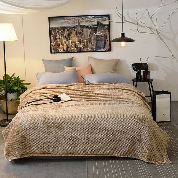 classic solid pineapple quilted throws and blankets jacquard bed sofa airplane gray/purple warm flannel bedspread 200*230cm
classic solid pineapple quilted throws and blankets jacquard bed sofa airplane gray/purple warm flannel bedspread 200*230cm