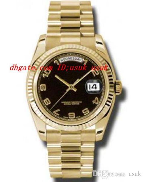 luxury watches black dial 18k yellow gold automatic men's watch 36mm mens watch wrist watches, Slivery;brown
luxury watches black dial 18k yellow gold automatic men's watch 36mm mens watch wrist watches, Slivery;brown