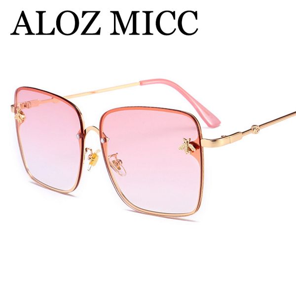 aloz micc 2018 unique small bee square sunglasses women men brand designer vintage sun glasses female tint uv400 eyeglasses a480, White;black
aloz micc 2018 unique small bee square sunglasses women men brand designer vintage sun glasses female tint uv400 eyeglasses a480, White;black