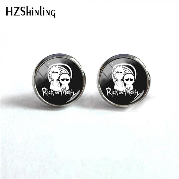 NEW Rick And Morty Round Earring Popular TV Earrings Silver Stud Jewelry Glass Cabochon Photo Ear Studs Stainless Steel
NEW Rick And Morty Round Earring Popular TV Earrings Silver Stud Jewelry Glass Cabochon Photo Ear Studs Stainless Steel