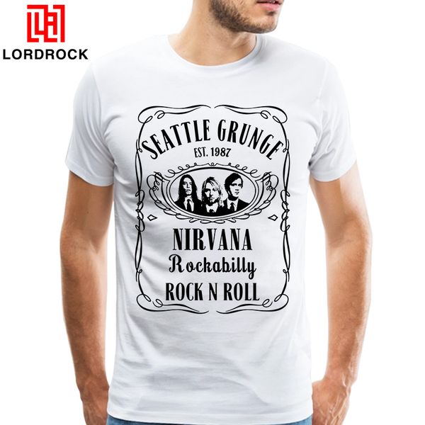 fashion vintage nirvana t shirt men big size rock band tee shirt short sleeves seattle grunge t-shirt summer merchandise, White;black
fashion vintage nirvana t shirt men big size rock band tee shirt short sleeves seattle grunge t-shirt summer merchandise, White;black