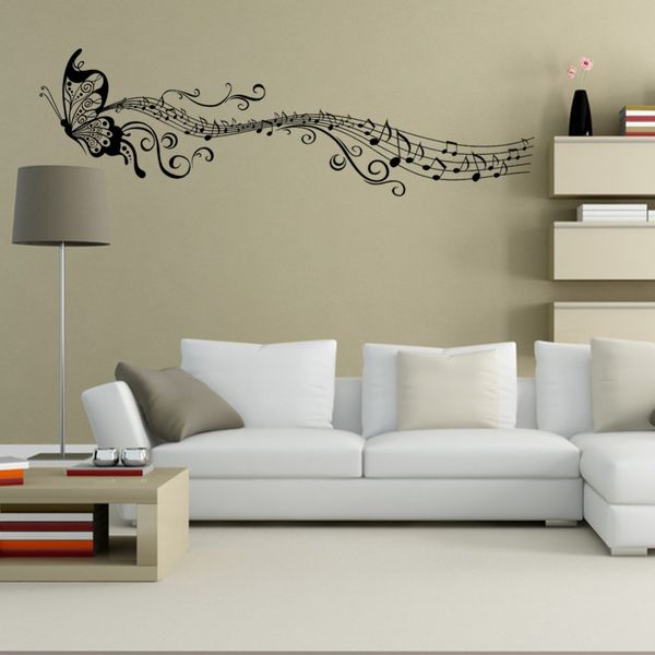 black music butterfly wall decal sticker home room art decor vinyl removable new arrival
black music butterfly wall decal sticker home room art decor vinyl removable new arrival