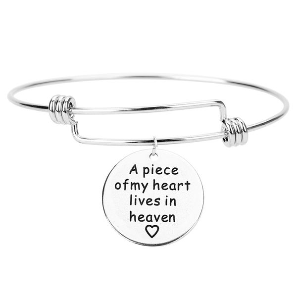 xinyao 14 styles stainless steel round charm bracelet bangles for women adjustable wire bangle engraved inspirational jewelry, Black
xinyao 14 styles stainless steel round charm bracelet bangles for women adjustable wire bangle engraved inspirational jewelry, Black
