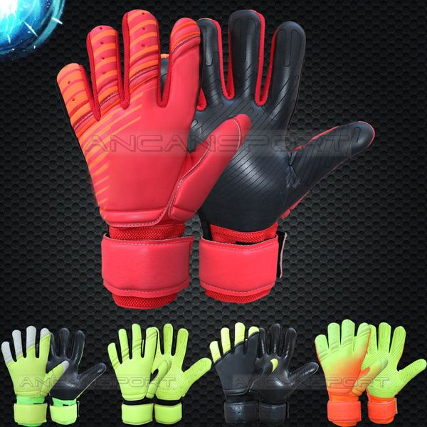 2019 professional football soccer goalkeeper gloves with and without fingersave full latex zipper bag package, Black
2019 professional football soccer goalkeeper gloves with and without fingersave full latex zipper bag package, Black