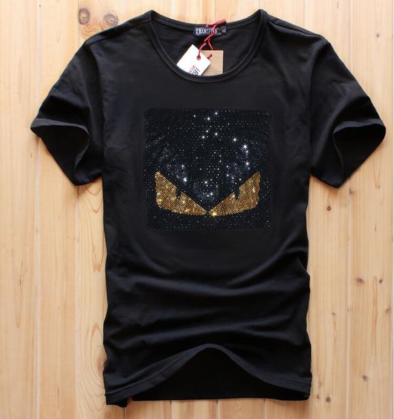 New Top Casual Short O-neck Print No Knitted Sale Men Diamond Design T Shirt Luxury Brand Pute Cotton Tops Tees kanye west 2018
New Top Casual Short O-neck Print No Knitted Sale Men Diamond Design T Shirt Luxury Brand Pute Cotton Tops Tees kanye west 2018