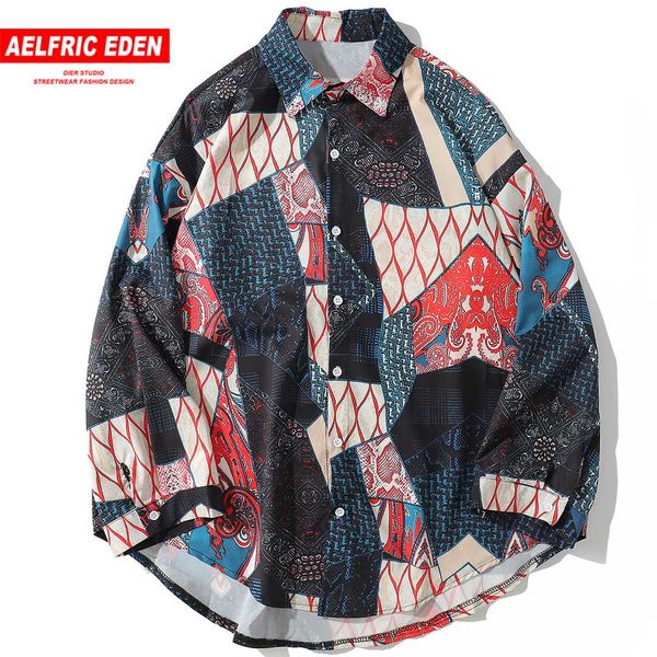 aelfric eden autumn japanese ukiyo geometric patchwork long sleeve shirts 2018 hip hop casual streetwear men women shirt kj169, White;black
aelfric eden autumn japanese ukiyo geometric patchwork long sleeve shirts 2018 hip hop casual streetwear men women shirt kj169, White;black
