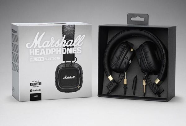 Marshall Major II 2.0 Bluetooth Wireless Headphones DJ Headphone Deep Bass Headset Earphone for iPhone X 8 7 Plus Samsung Note8 S9+
Marshall Major II 2.0 Bluetooth Wireless Headphones DJ Headphone Deep Bass Headset Earphone for iPhone X 8 7 Plus Samsung Note8 S9+