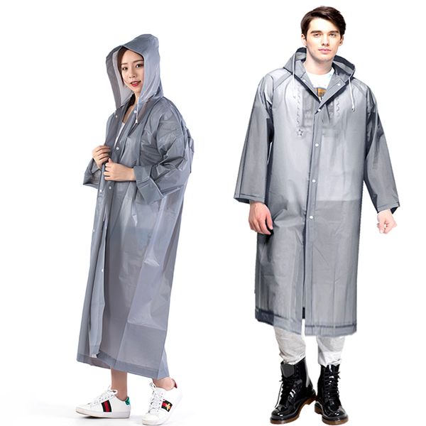 men and women raincoat waterproof hooded cover quality rain poncho coat impermeable cloaks transparent rainwear wholesale
men and women raincoat waterproof hooded cover quality rain poncho coat impermeable cloaks transparent rainwear wholesale