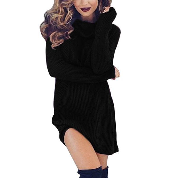 long sleeve tunic winter dress for women 2018 spring cotton crochet turtleneck sweater dresses ladies mini pencil dress, White;black
long sleeve tunic winter dress for women 2018 spring cotton crochet turtleneck sweater dresses ladies mini pencil dress, White;black