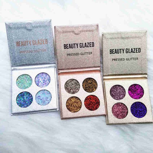 beauty glazed glitter eyeshadow brand palette high pigments long lasting waterproof 4 color shining shimmer eye shadow makeup
beauty glazed glitter eyeshadow brand palette high pigments long lasting waterproof 4 color shining shimmer eye shadow makeup