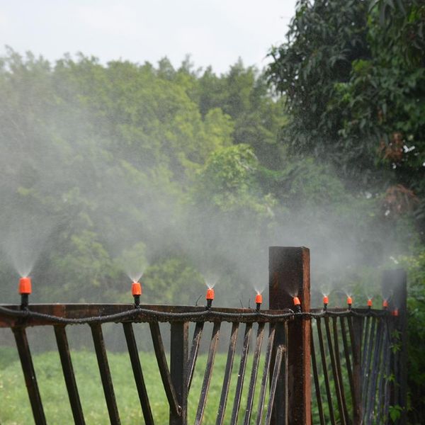 10m 15pcs diy plant drip irrigation system adjustable single micro drip spray nozzle cooling sprinkler garden watering system
10m 15pcs diy plant drip irrigation system adjustable single micro drip spray nozzle cooling sprinkler garden watering system