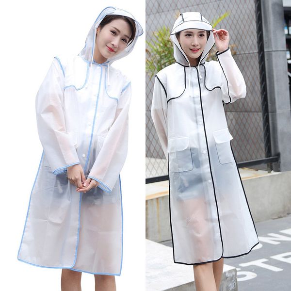 raincoats eva waterproof frosted transparent raincoat fashionable women rainwear rain coat jacket fringe clothes rain gear wx9-380
raincoats eva waterproof frosted transparent raincoat fashionable women rainwear rain coat jacket fringe clothes rain gear wx9-380