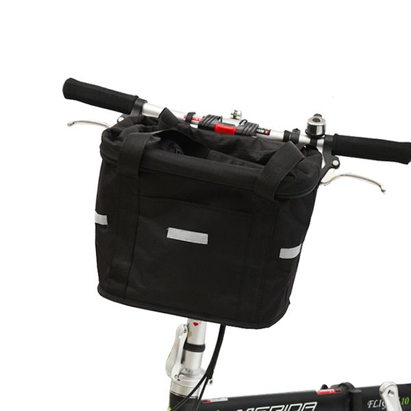 

front tube bike bag with lid handlebar basket pack cycling carrying holder bicycle front frame pannier riding baggage bag