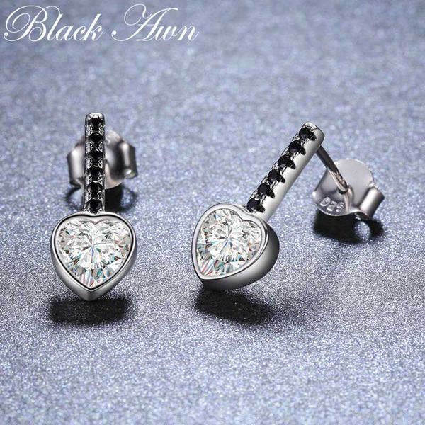 romantic neo-gothic 925 sterling silver heart black spinel trendy engagement earrings for women fine jewelry bijoux i045, Golden;silver
romantic neo-gothic 925 sterling silver heart black spinel trendy engagement earrings for women fine jewelry bijoux i045, Golden;silver