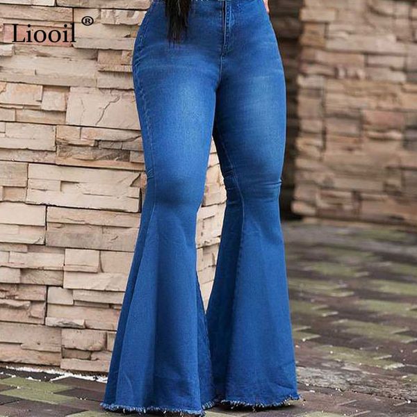 liooil mid waist plus size skinny party jeans woman summer club fashion wide leg zipper button women clothes denim pants, Blue
liooil mid waist plus size skinny party jeans woman summer club fashion wide leg zipper button women clothes denim pants, Blue