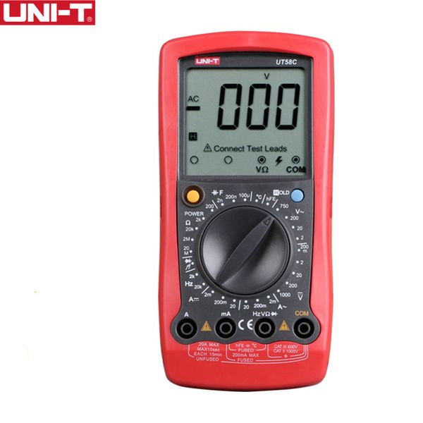 uni-t ut58a ut58b ut58c ut58d ut58e цифровой мультиметр ammeter volt meter емкости жк-дисплей avo meter tember tempeet multitester
uni-t ut58a ut58b ut58c ut58d ut58e цифровой мультиметр ammeter volt meter емкости жк-дисплей avo meter tember tempeet multitester