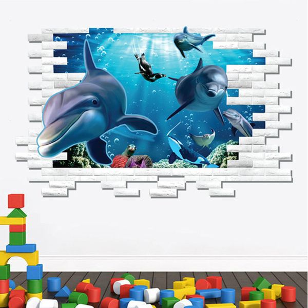 new cartoon blue dolphin wall stickers diy art decal removable wallpaper mural sticker for kids room kindergarten
new cartoon blue dolphin wall stickers diy art decal removable wallpaper mural sticker for kids room kindergarten