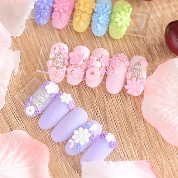 clear nail art silicone mold diy 3d flower carved templates mould uv gel manicure beauty decorations tools beautiful, White
clear nail art silicone mold diy 3d flower carved templates mould uv gel manicure beauty decorations tools beautiful, White