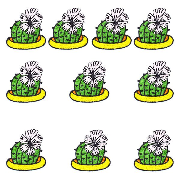 10pcs cactus flower patches striped sew embroidered clothing patch for apparel decoration applique for jeans attire transfer patch diy craft, Black
10pcs cactus flower patches striped sew embroidered clothing patch for apparel decoration applique for jeans attire transfer patch diy craft, Black