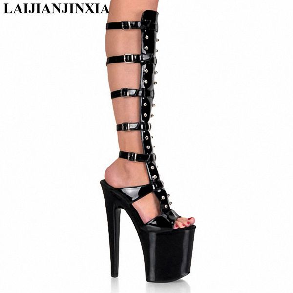 laijianjinxia new fashion gladiator style knee high boots for women platform shoes exotic dancer shoes goth for women, Black
laijianjinxia new fashion gladiator style knee high boots for women platform shoes exotic dancer shoes goth for women, Black