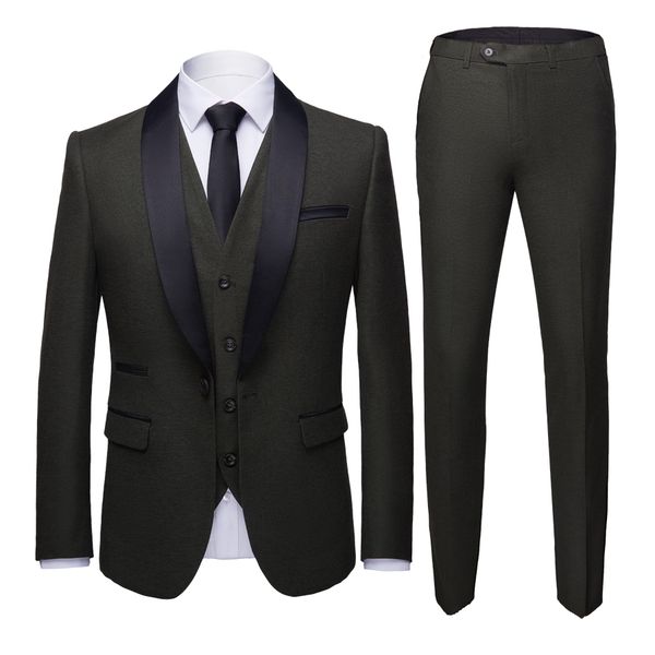 2018 classic dark green prom suits male best man married dress groom wedding tuxedo jacket business men formal suits, White;black
2018 classic dark green prom suits male best man married dress groom wedding tuxedo jacket business men formal suits, White;black