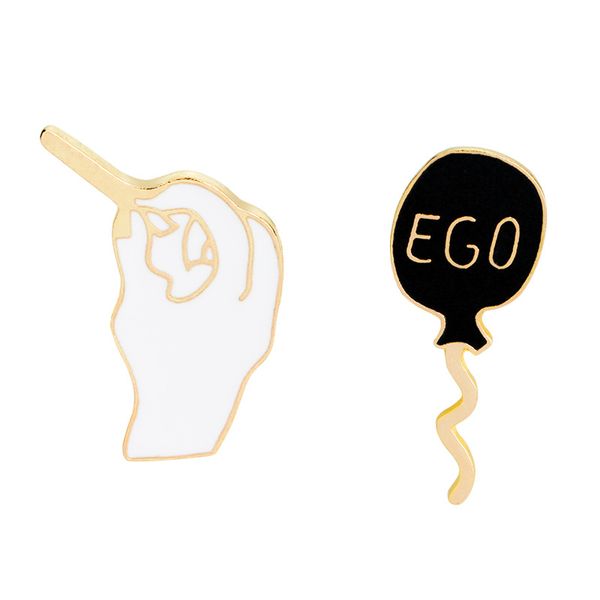 ego black dripping balloon funny hand balloon wild corsage alloy for man woman hard enamel brooches pins buckle wholesale drop shipping, Gray
ego black dripping balloon funny hand balloon wild corsage alloy for man woman hard enamel brooches pins buckle wholesale drop shipping, Gray