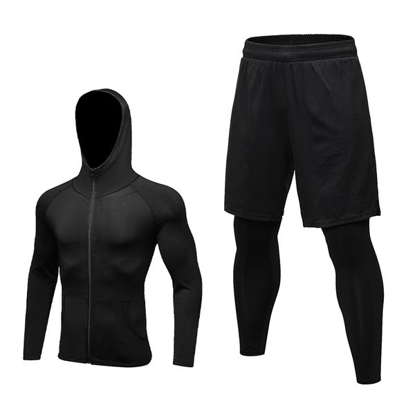 2pieces/set new men running set fitness training jogging quick-drying long sleeves jacket sport suit autumn/winter sportwear, Black;blue
2pieces/set new men running set fitness training jogging quick-drying long sleeves jacket sport suit autumn/winter sportwear, Black;blue