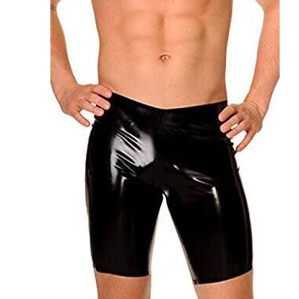 plus size new latex male underwear lingerie black gay fetish men boxer shorts vinyl panties men underwear, Black;white
plus size new latex male underwear lingerie black gay fetish men boxer shorts vinyl panties men underwear, Black;white