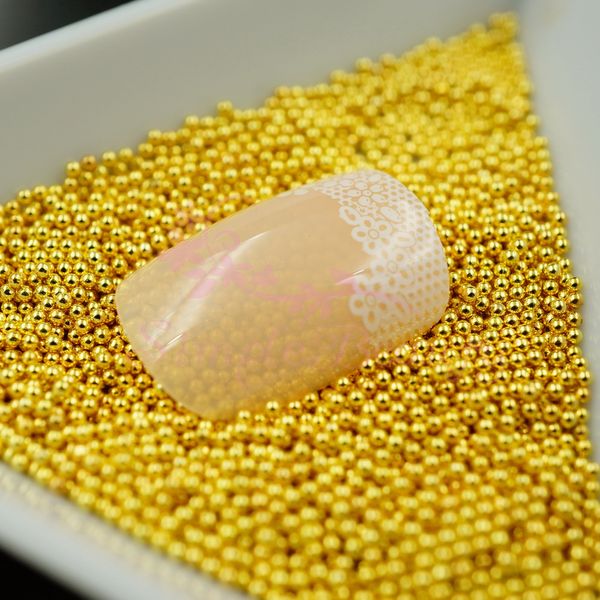 1 pack 50g 0.8mm tiny steel metal ball bead 3d design salon acrylic nail art manicure decorations diy decor golden silver choice, Silver;gold
1 pack 50g 0.8mm tiny steel metal ball bead 3d design salon acrylic nail art manicure decorations diy decor golden silver choice, Silver;gold