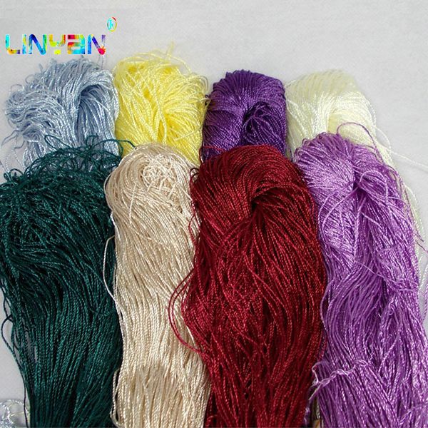 8pieces*40g yarn for knitting thread crochet machine yarn cotton crochet line multi-purpose braided silk cappa embroidery t3, Black;white
8pieces*40g yarn for knitting thread crochet machine yarn cotton crochet line multi-purpose braided silk cappa embroidery t3, Black;white