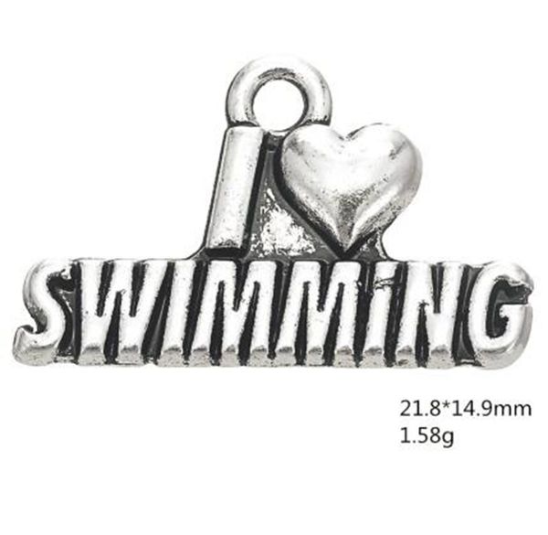 summer style i love swimming accessories single-side charm other customized jewelry, Bronze;silver
summer style i love swimming accessories single-side charm other customized jewelry, Bronze;silver