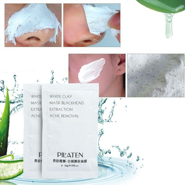 pilaten facial face mask white clay mask blackhead extraction acne removal peel-off mask pilaten masks 10g
pilaten facial face mask white clay mask blackhead extraction acne removal peel-off mask pilaten masks 10g