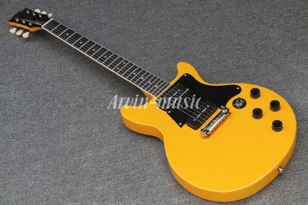 arvinmusic shop billie signature yellow guitar,junior double cutaway yellow electric guitar, real ps,ing
arvinmusic shop billie signature yellow guitar,junior double cutaway yellow electric guitar, real ps,ing