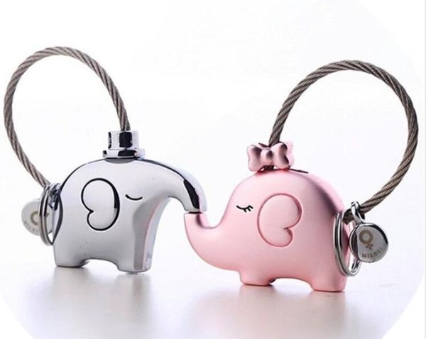 couples keychain lovers key ring milesi one pair of elephant women's bag charm gift trinket pendant for car key chain k0180, Silver
couples keychain lovers key ring milesi one pair of elephant women's bag charm gift trinket pendant for car key chain k0180, Silver
