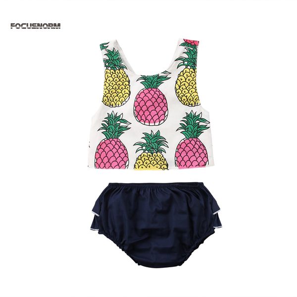newborn toddler baby girls boys lovely summer sets 2pcs sleeveless pineapple print vest ruffles blue shorts outfit 0-24m, White
newborn toddler baby girls boys lovely summer sets 2pcs sleeveless pineapple print vest ruffles blue shorts outfit 0-24m, White