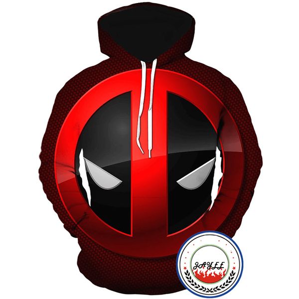 men hoodies pullover 3d sweatshirts comic deadpool tee long sleeve hoody fighting x man hoodie couples s-5xl 13 mix models, Black
men hoodies pullover 3d sweatshirts comic deadpool tee long sleeve hoody fighting x man hoodie couples s-5xl 13 mix models, Black